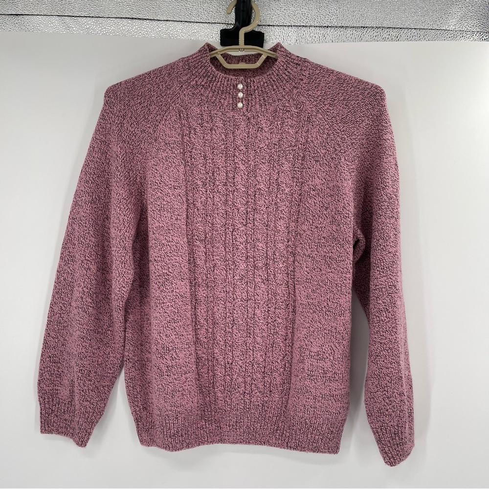 Rebecca Malone Mock Turtleneck Sweater